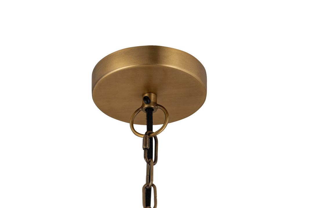 Canarm Canada - IPL2152B01AB - One Light Pendant - Audrey - Antique Brass