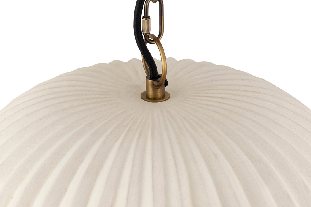 Canarm Canada - IPL2152B01AB - One Light Pendant - Audrey - Antique Brass