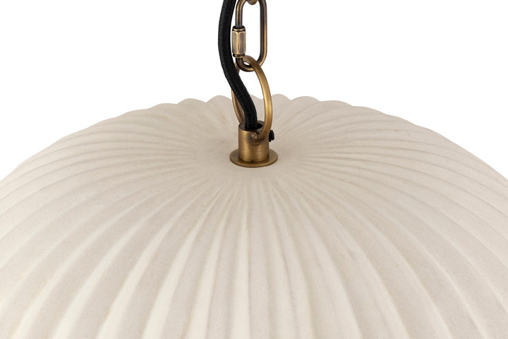 Canarm Canada - IPL2152B01AB - One Light Pendant - Audrey - Antique Brass