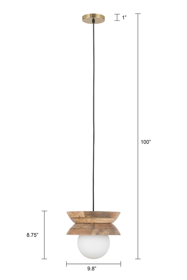 Canarm Canada - IPL2153B01NA - One Light Pendant - Kali - Black