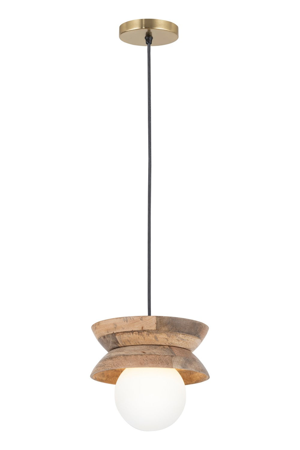 Kali One Light Pendant in Black - available from The Lighting Shoppe, trusted by Canadian homeowners