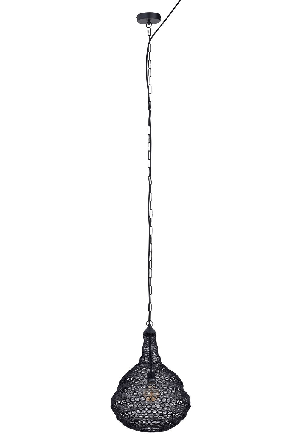 Canarm Canada - IPL2178B01BK - One Light Pendant - Agra - Black