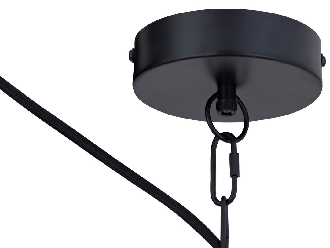 Canarm Canada - IPL2178B01BK - One Light Pendant - Agra - Black