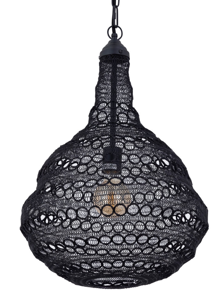 Canarm Canada - IPL2178B01BK - One Light Pendant - Agra - Black