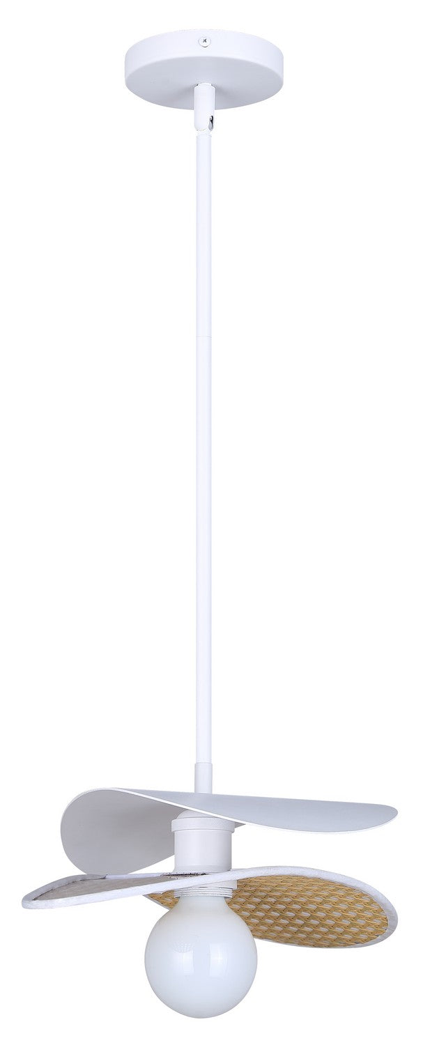 Canarm Canada - IPL2181B01WHP - One Light Pendant - Elodie - Matte White