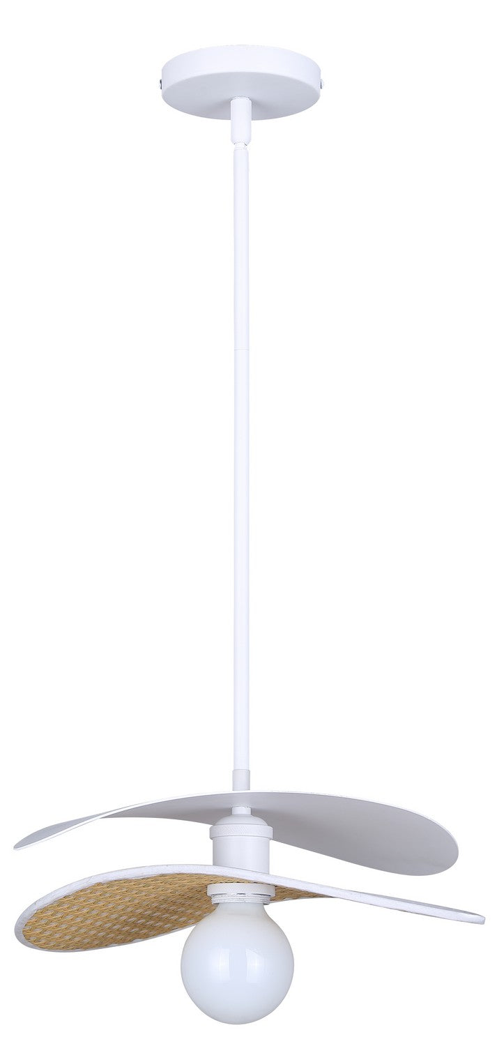 Canarm Canada - IPL2181B01WHP - One Light Pendant - Elodie - Matte White