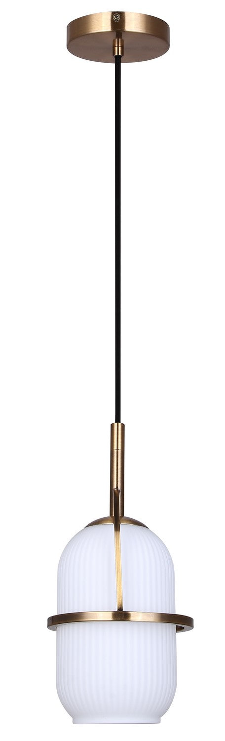 Canarm Canada - IPL2190B01GD - One Light Pendant - Eve - Gold