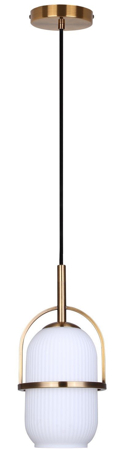 Canarm Canada - IPL2190B01GD - One Light Pendant - Eve - Gold