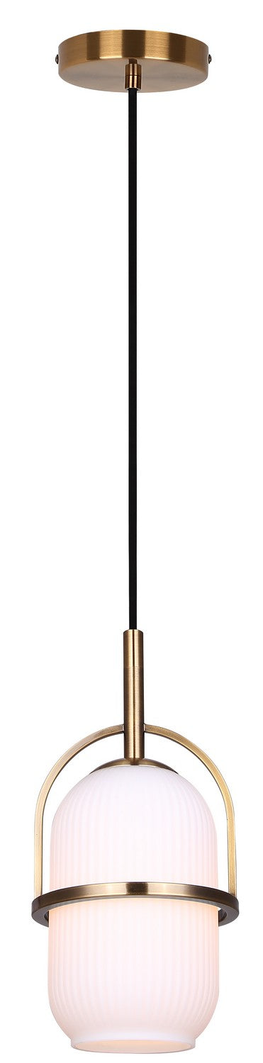 Eve One Light Pendant in Gold - available from The Lighting Shoppe, trusted by Canadian homeowners