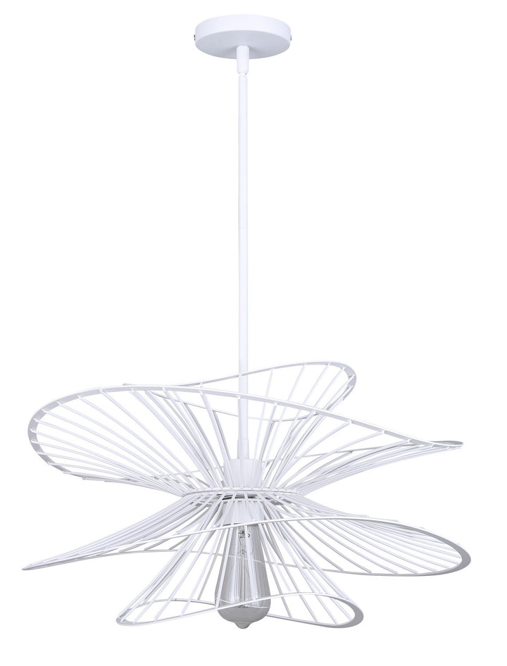 Canarm Canada - IPL2193B01WH - One Light Pendant - Channel - White