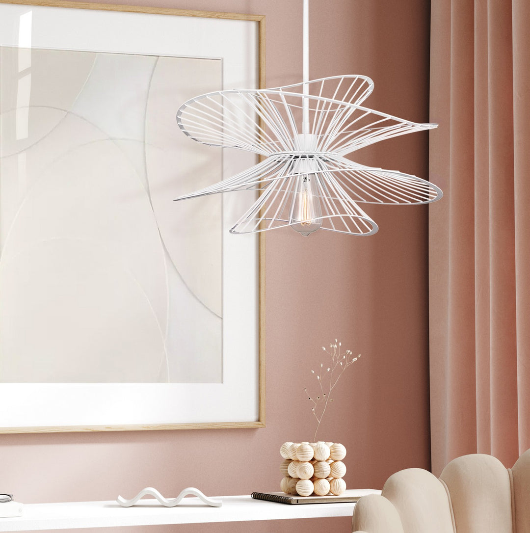 Canarm Canada - IPL2193B01WH - One Light Pendant - Channel - White