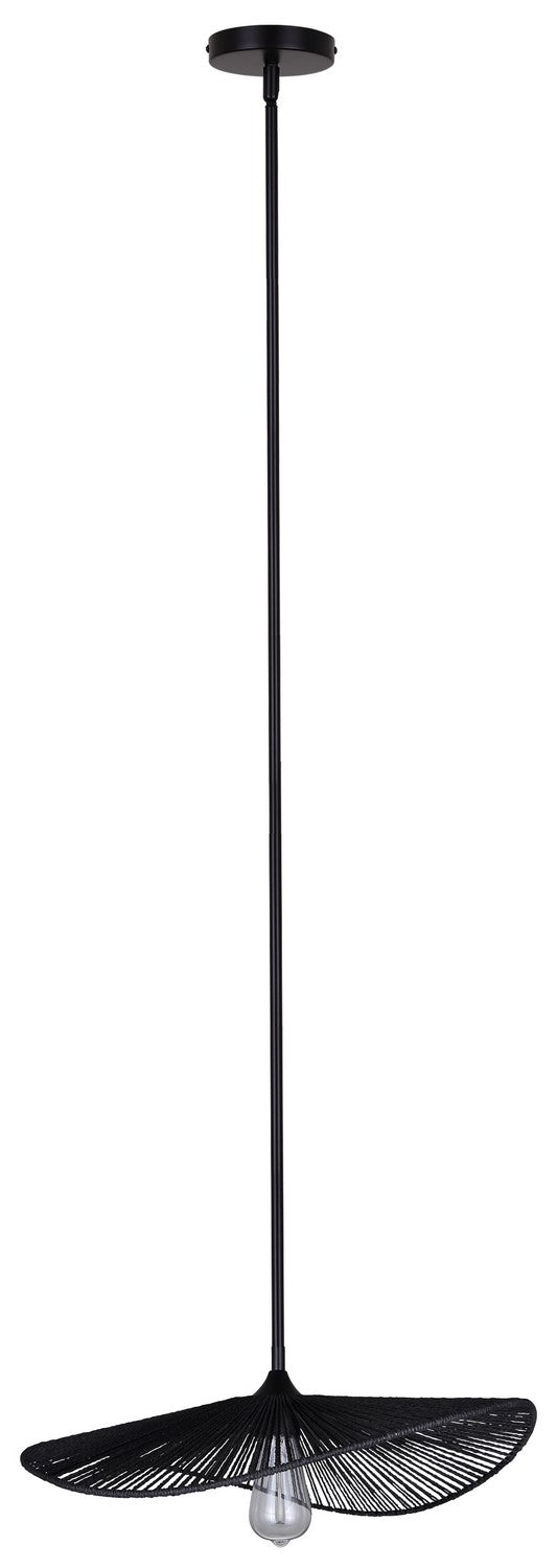 Canarm Canada - IPL2208B01BK - One Light Pendant - Georgia - Matte Black