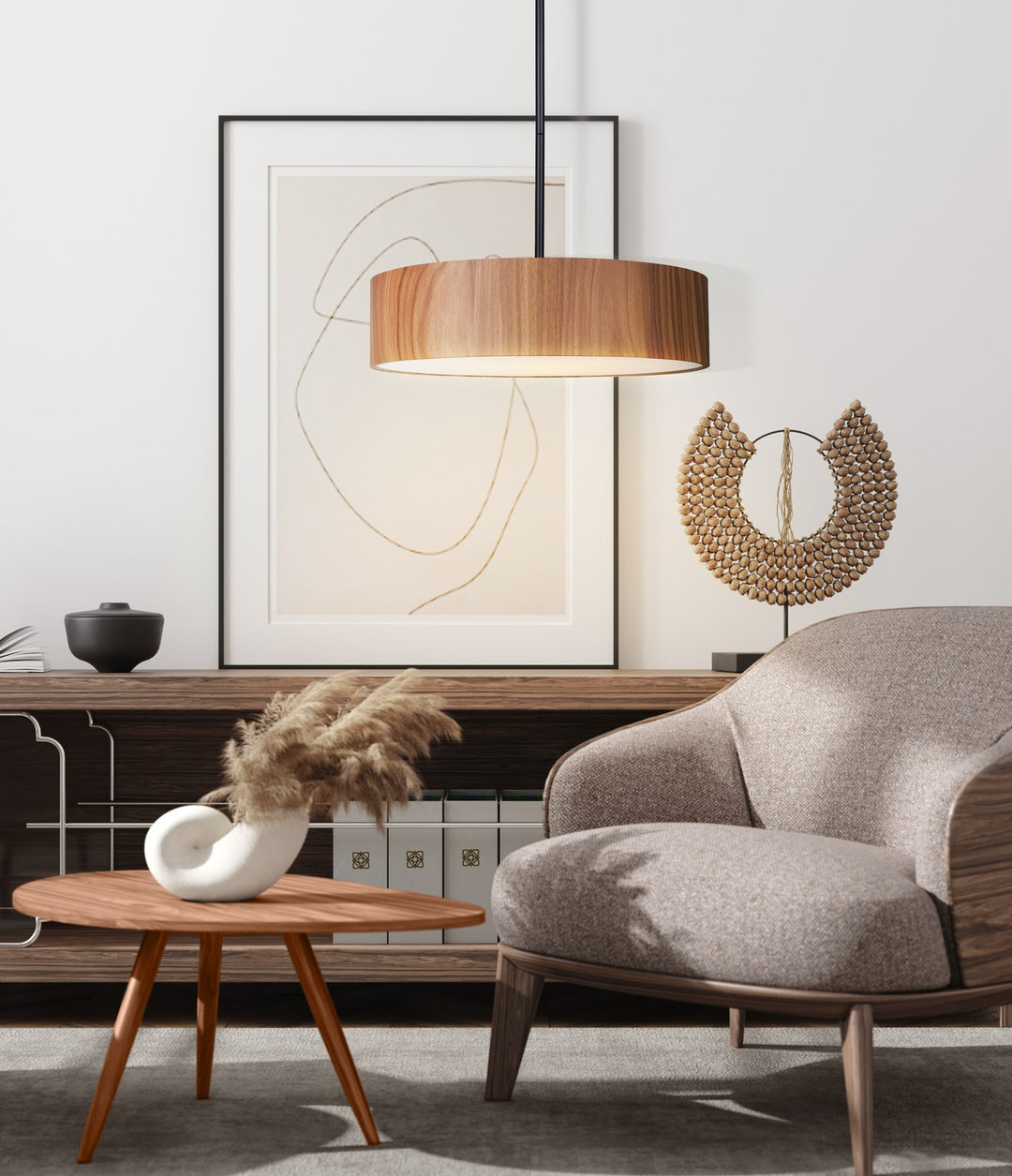 Canarm Canada - IPL318A03BKW16 - Three Light Pendant - Dexter - Matte Black