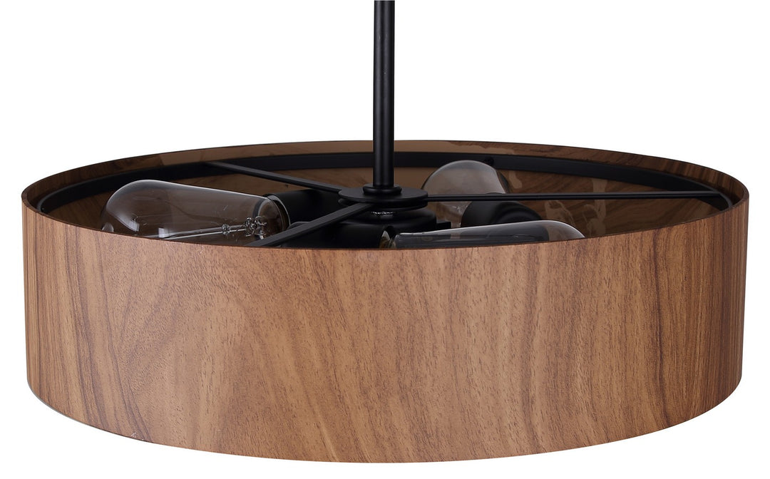 Canarm Canada - IPL318A03BKW16 - Three Light Pendant - Dexter - Matte Black