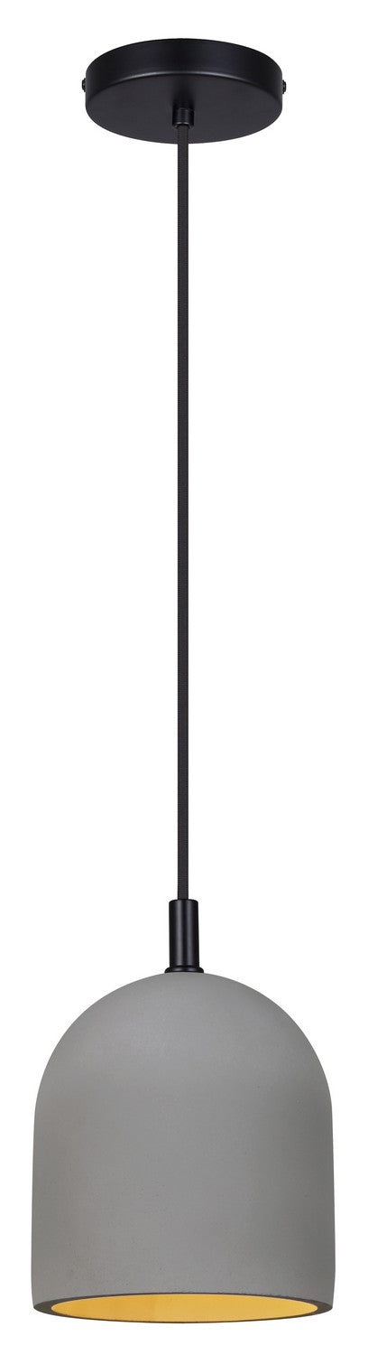 Jack One Light Pendant in Matte Black - available from The Lighting Shoppe, trusted by Canadian homeowners