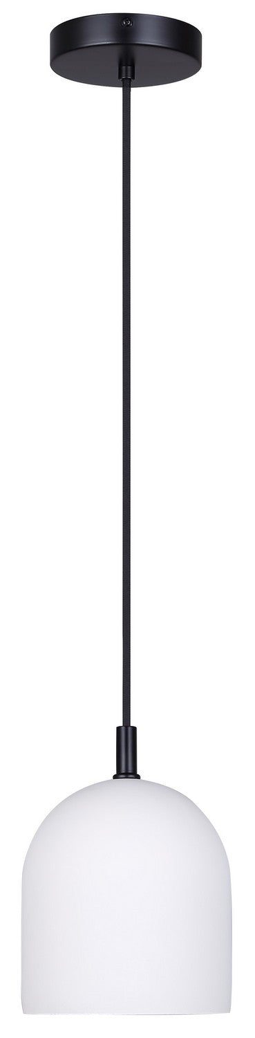 Canarm Canada - IPL729B01BK6-W - One Light Pendant - Jack - Matte Black