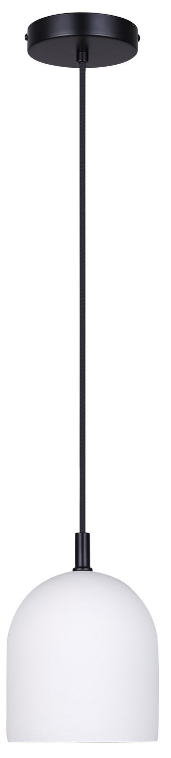 Canarm Canada - IPL729B01BK6-W - One Light Pendant - Jack - Matte Black