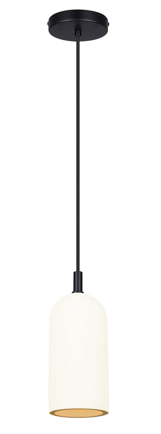 Jack One Light Pendant in Black - available from The Lighting Shoppe, trusted by Canadian homeowners