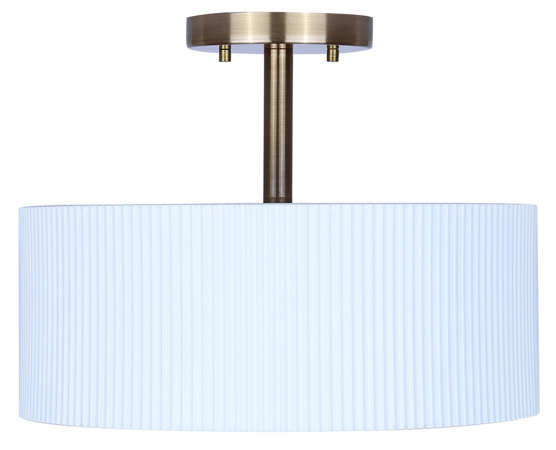 Canarm Canada - ISF1119A02WHG - Two Light Semi-Flush Mount - Rexton - Matte White