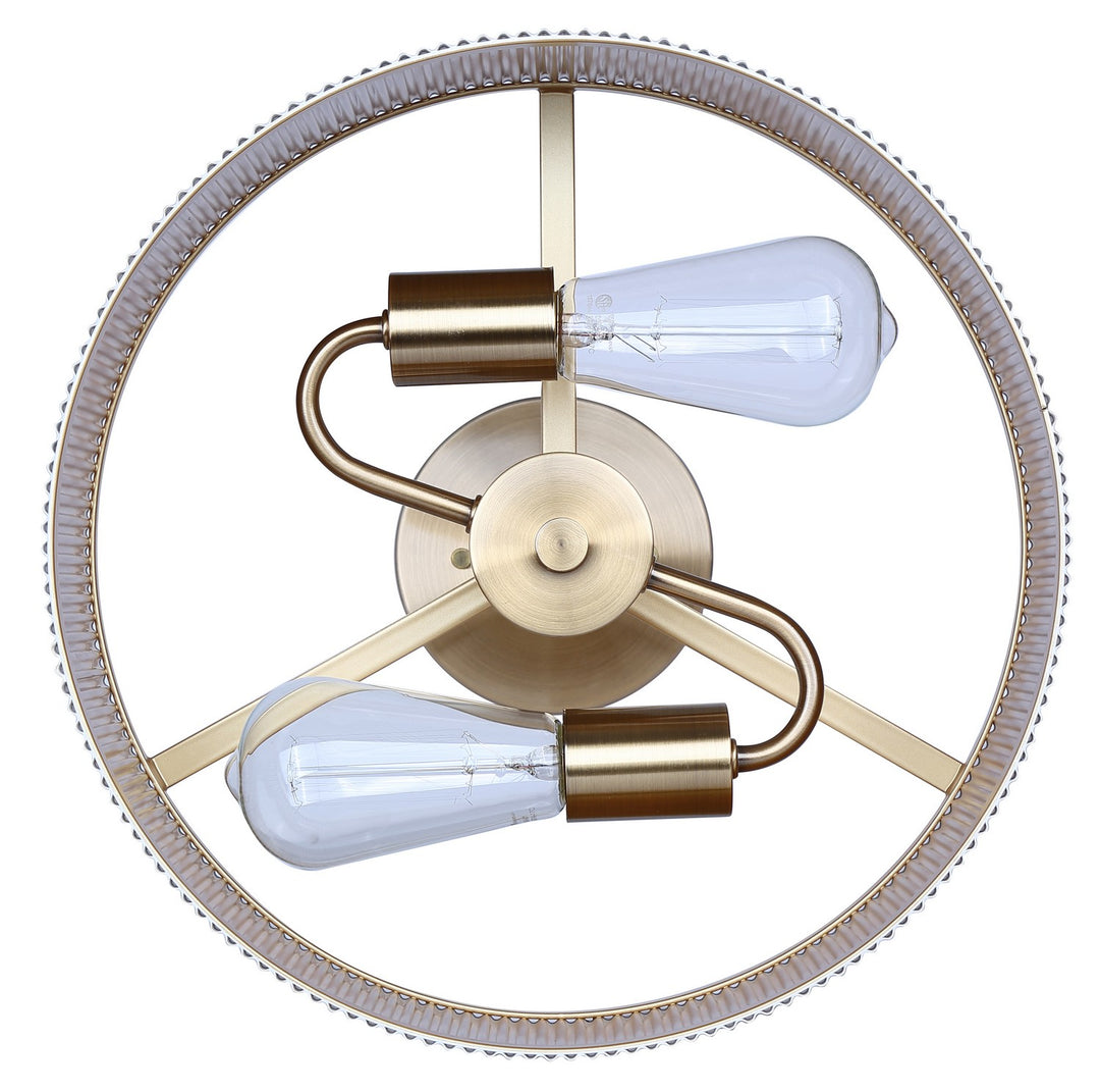 Canarm Canada - ISF1119A02WHG - Two Light Semi-Flush Mount - Rexton - Matte White