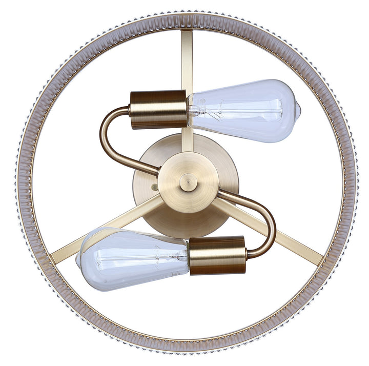 Canarm Canada - ISF1119A02WHG - Two Light Semi-Flush Mount - Rexton - Matte White