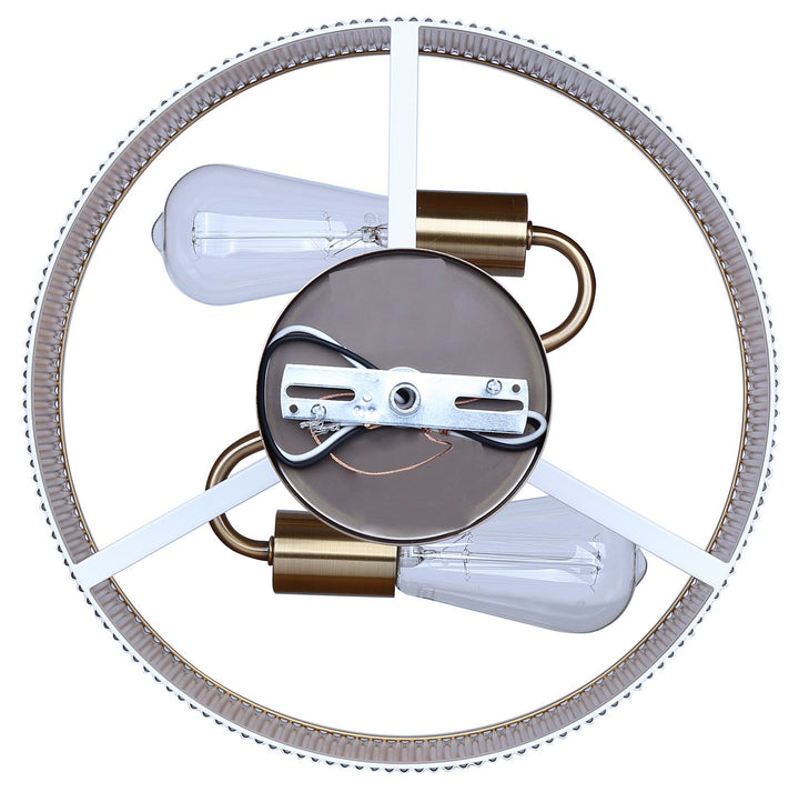 Canarm Canada - ISF1119A02WHG - Two Light Semi-Flush Mount - Rexton - Matte White
