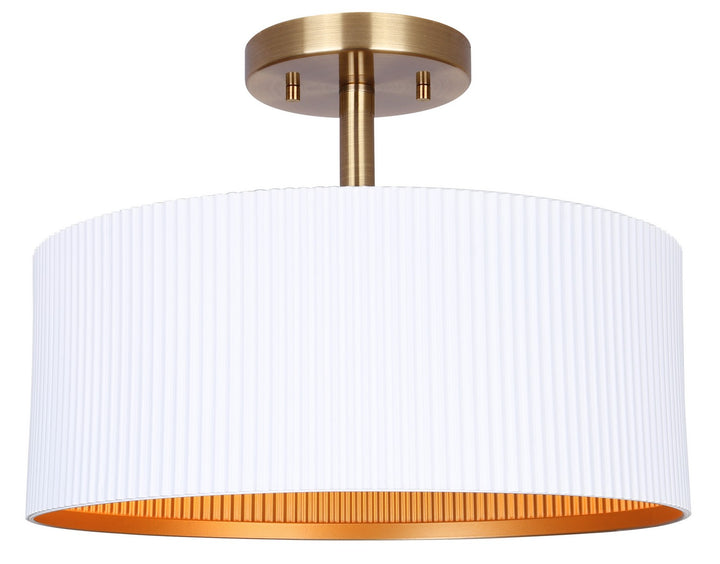 Canarm Canada - ISF1119A02WHG - Two Light Semi-Flush Mount - Rexton - Matte White