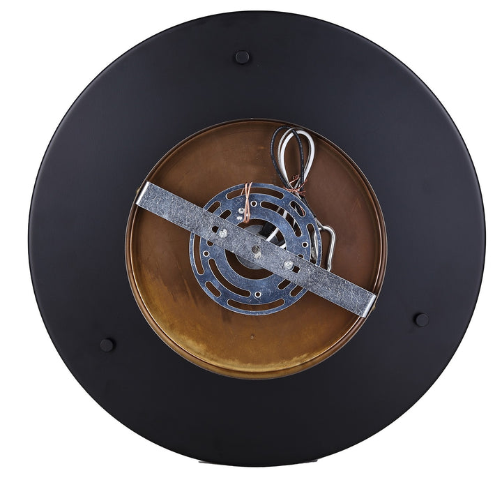 Canarm Canada - ISF1143A03BKG - Three Light Semi-Flush Mount - Jenner - Matte Black And Gold