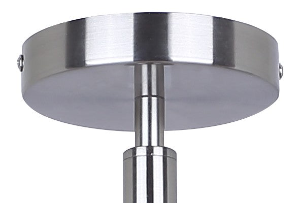 Canarm Canada - ISF1205A03BN - Three Light Semi Flush Mount - Benson - Brushed Nickel