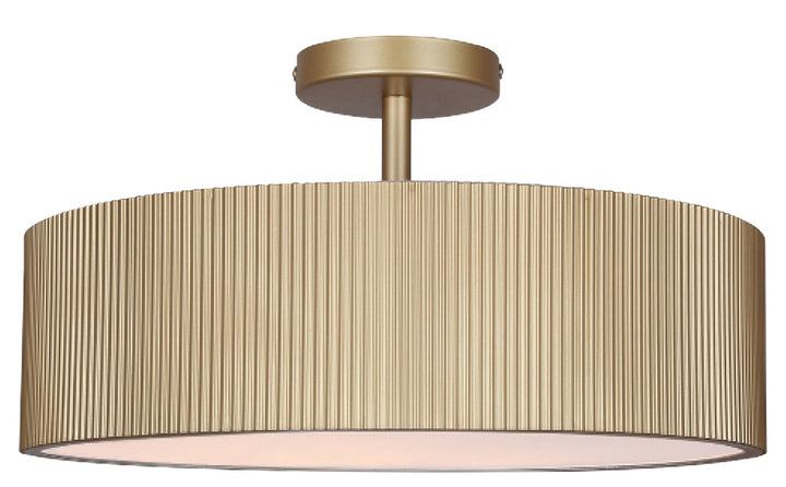 Canarm Canada - ISF1208A02PGD - Two Light Semi Flush Mount - Scarlett - Gold