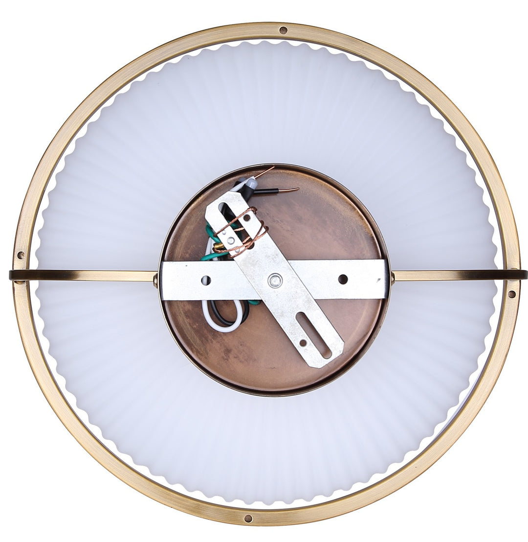 Canarm Canada - ISF2190B01GD - One Light Semi Flush Mount - Eve - Brushed Gold