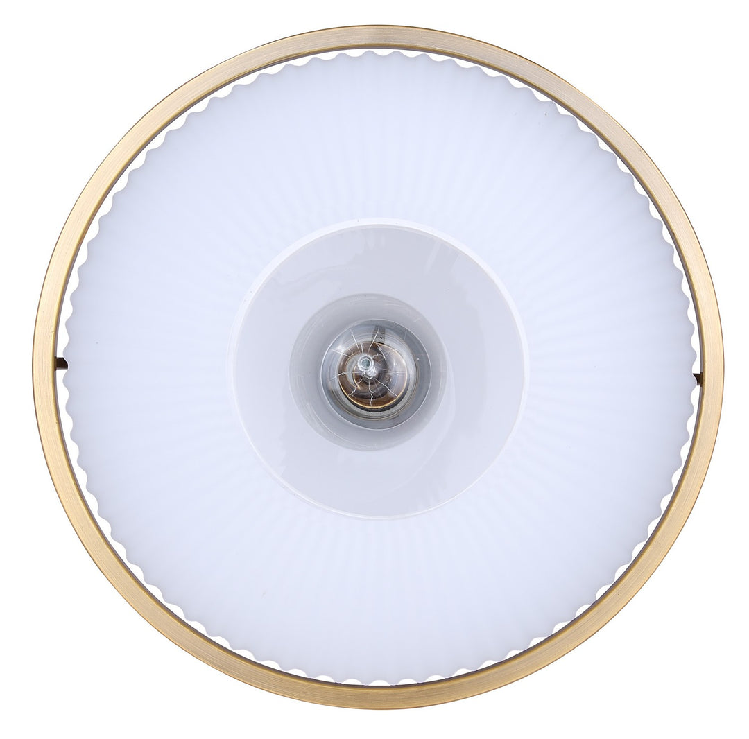 Canarm Canada - ISF2190B01GD - One Light Semi Flush Mount - Eve - Brushed Gold