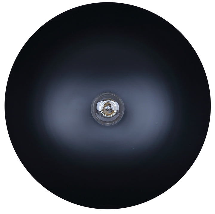 Canarm Canada - ISF2192B01BK - One Light Semi Flush Mount - Eddie - Matte Black