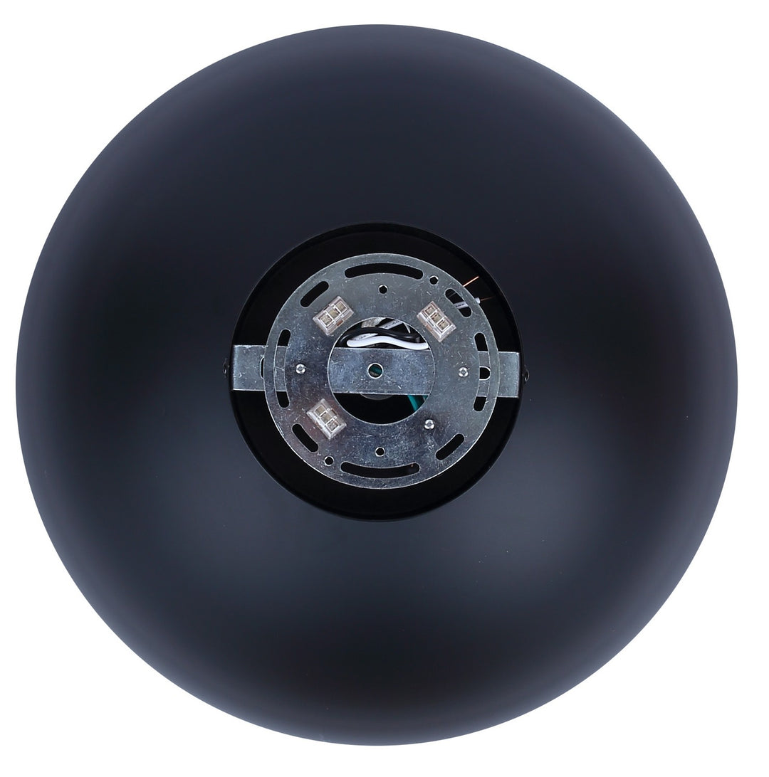 Canarm Canada - ISF2192B01BK - One Light Semi Flush Mount - Eddie - Matte Black