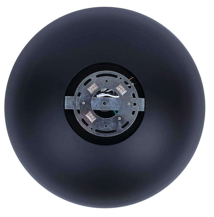 Canarm Canada - ISF2192B01BK - One Light Semi Flush Mount - Eddie - Matte Black