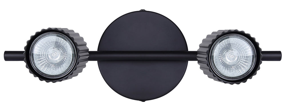 Canarm Canada - IT1119A02BK10 - Two Light Track Lighting - Rexton - Black