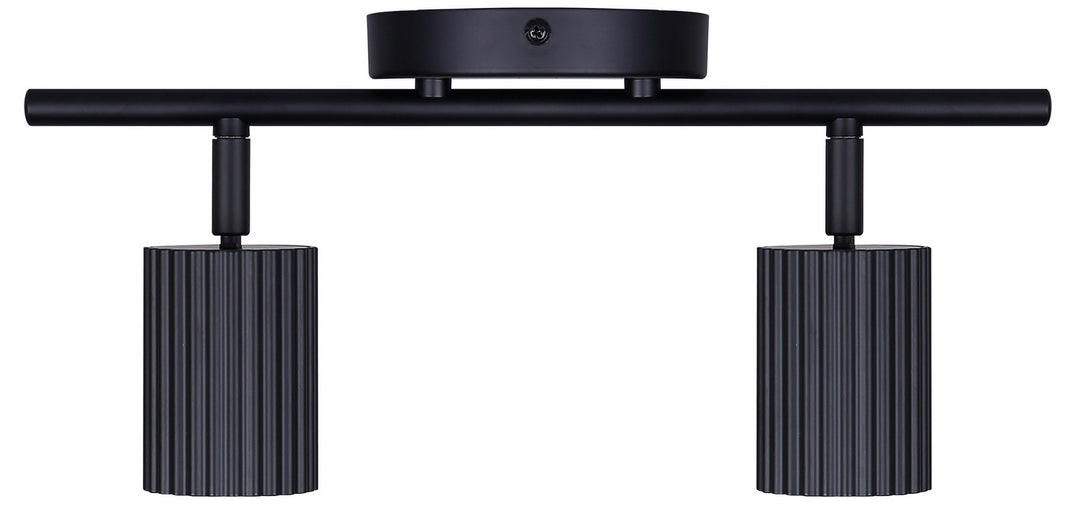 Canarm Canada - IT1119A02BK10 - Two Light Track Lighting - Rexton - Black