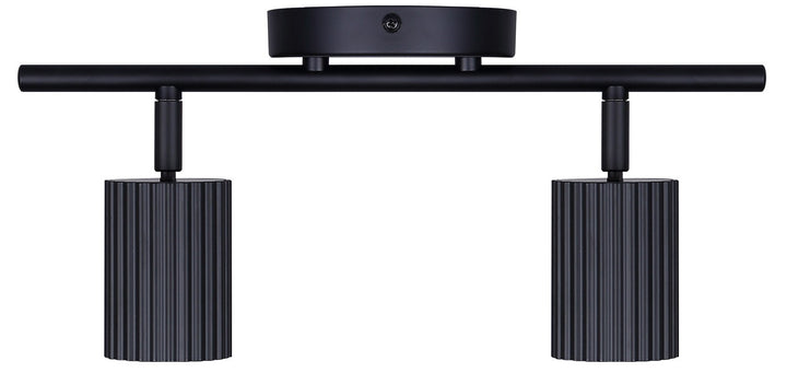 Canarm Canada - IT1119A02BK10 - Two Light Track Lighting - Rexton - Black