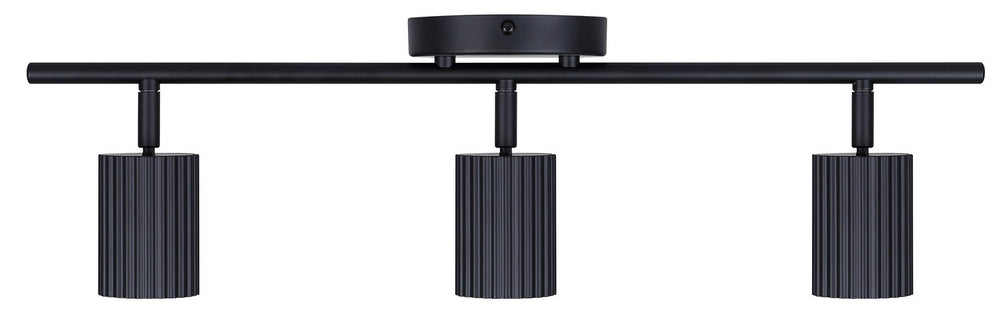 Canarm Canada - IT1119A03BK10 - Three Light Track Lighting - Rexton - Black