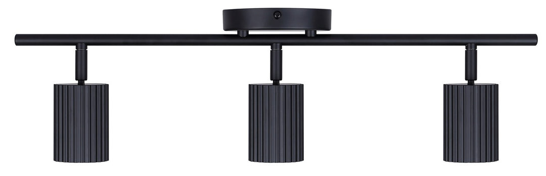 Canarm Canada - IT1119A03BK10 - Three Light Track Lighting - Rexton - Black