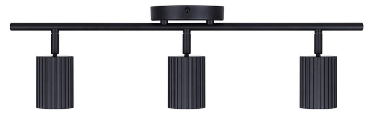 Canarm Canada - IT1119A03BK10 - Three Light Track Lighting - Rexton - Black