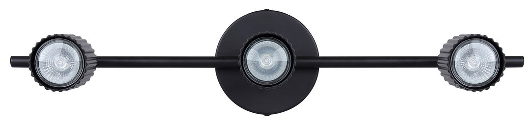 Canarm Canada - IT1119A03BK10 - Three Light Track Lighting - Rexton - Black