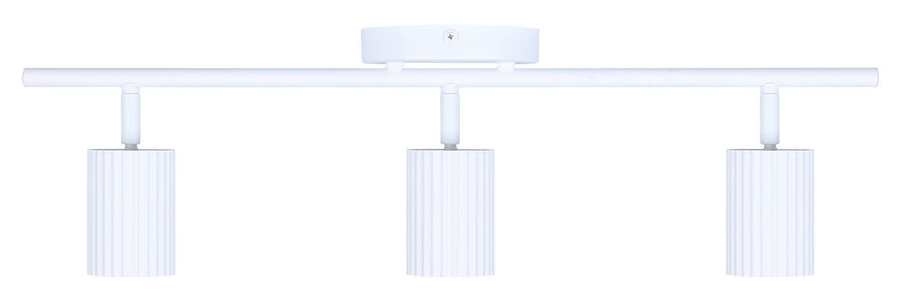 Canarm Canada - IT1119A03WH10 - Three Light Track Lighting - Rexton - White