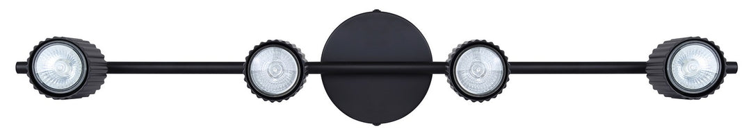 Canarm Canada - IT1119A04BK10 - Four Light Track Lighting - Rexton - Black