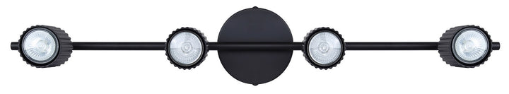 Canarm Canada - IT1119A04BK10 - Four Light Track Lighting - Rexton - Black