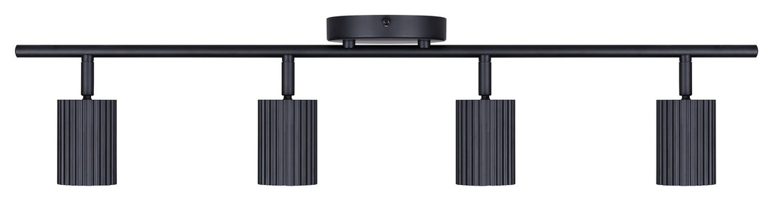 Canarm Canada - IT1119A04BK10 - Four Light Track Lighting - Rexton - Black