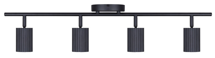 Canarm Canada - IT1119A04BK10 - Four Light Track Lighting - Rexton - Black