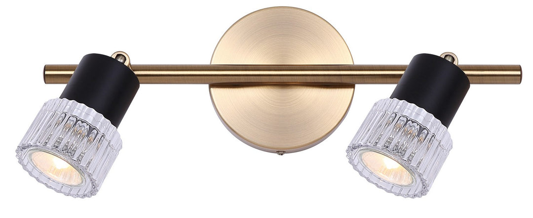 Elsee Two Light Track Lighting in Black - available from The Lighting Shoppe, trusted by Canadian homeowners