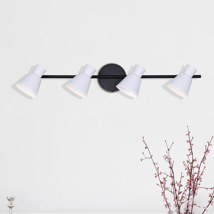 Canarm Canada - IT1163A04BW10 - Four Light Track Lighting - Radley - White