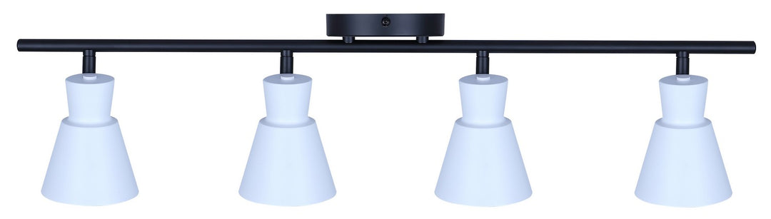 Canarm Canada - IT1163A04BW10 - Four Light Track Lighting - Radley - White